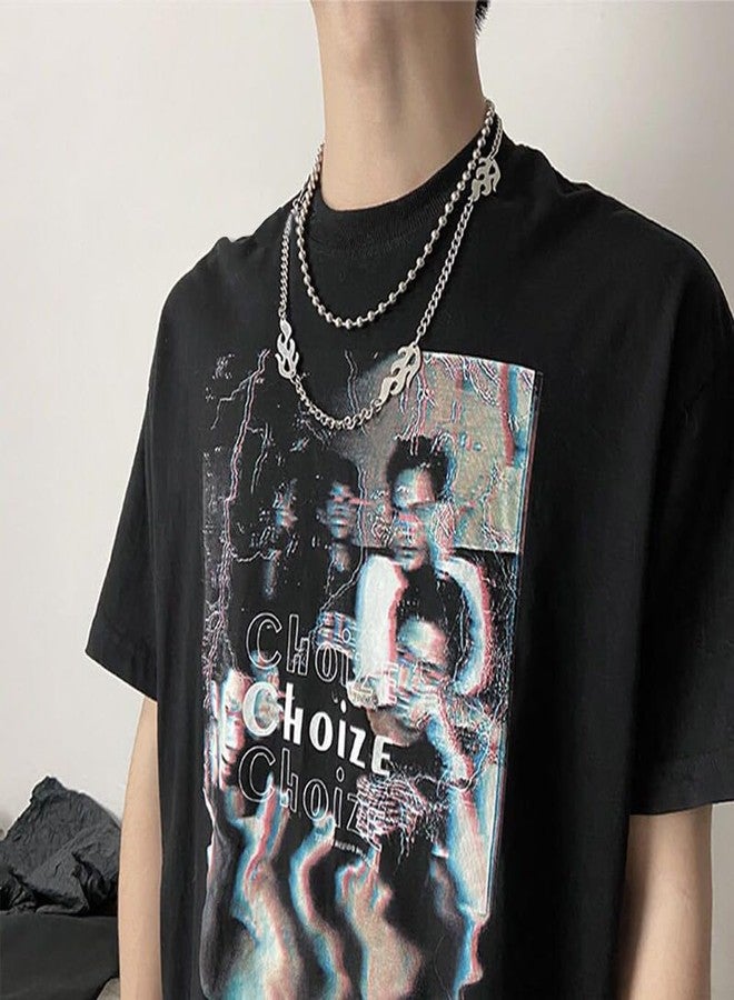 QFSH Trousers Chain Hip Hop Jeans Chain Multilayers Punk Flame Pocket Belt Chain for Men Women Biker keys Chain Wallet Chain - Image 4